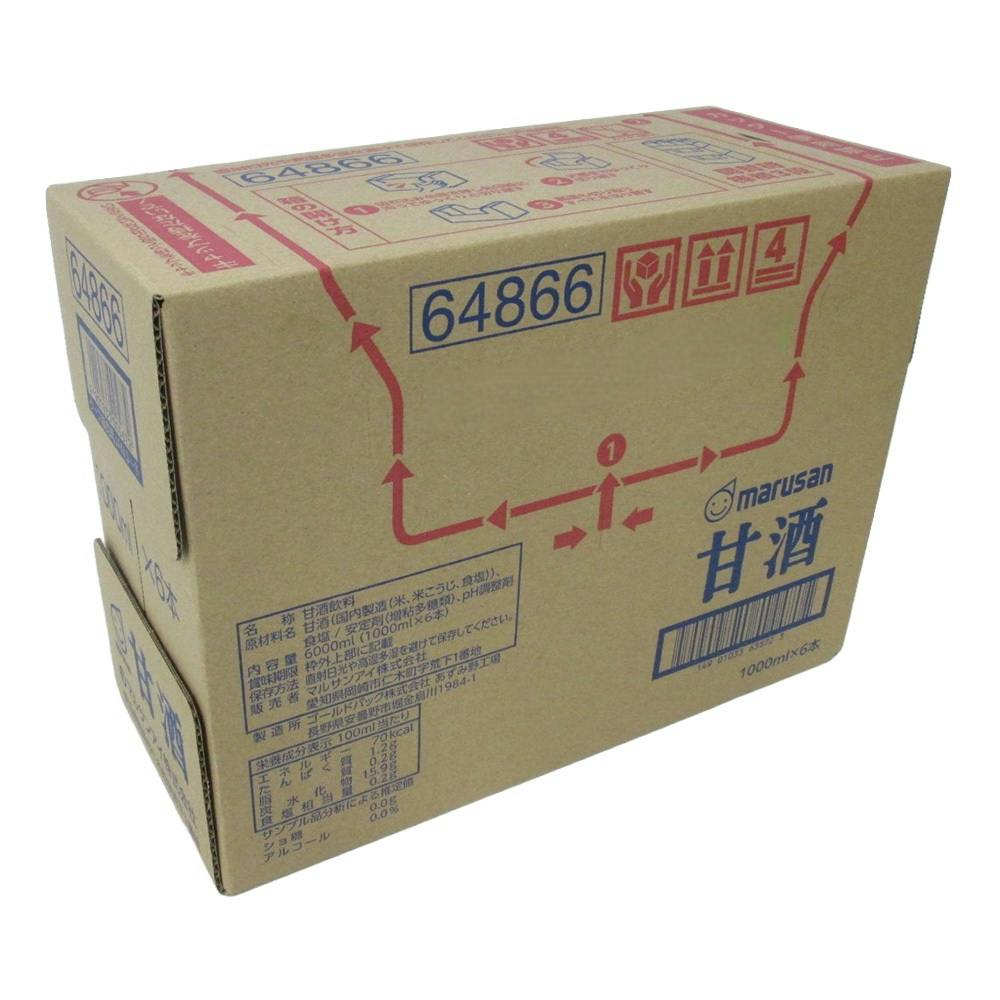 ケース販売】甘酒 1000ml×6本 | 飲料・水・お茶 通販 | ホームセンター