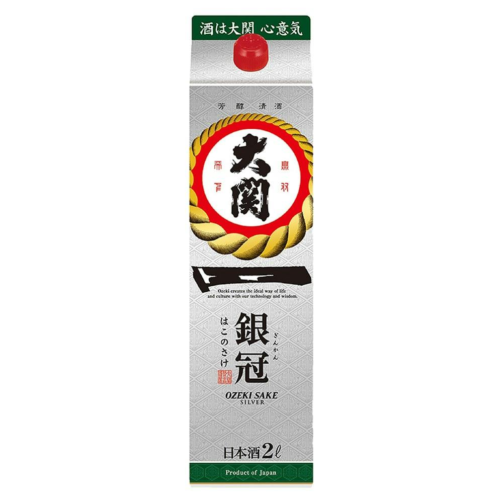 大関 銀冠 はこのさけ 2000ml