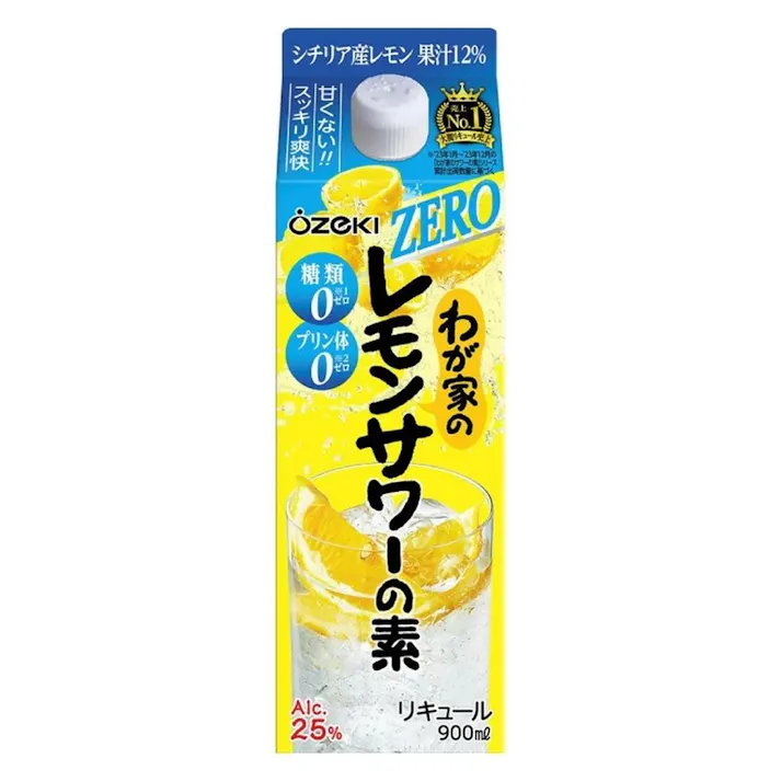 わが家のレモンサワーの素 ZERO 900ml