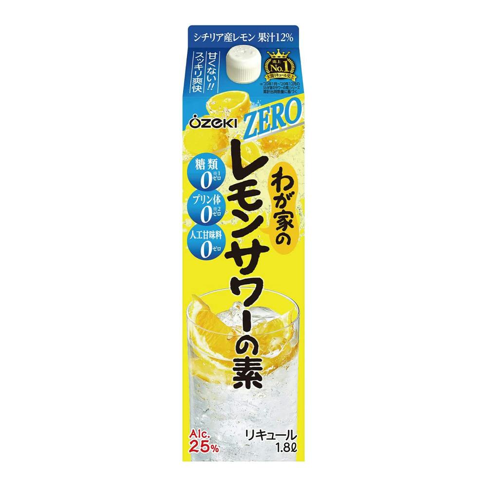 大関 わが家のレモンサワーの素 ZERO 1800ml