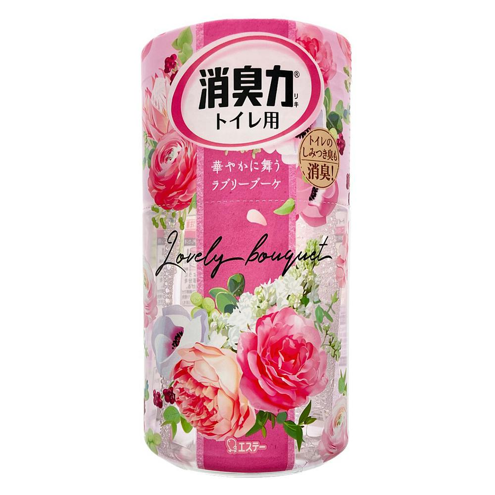 エステー 消臭力 トイレ用 ラブリーブーケ 400ml | 芳香剤・消臭剤