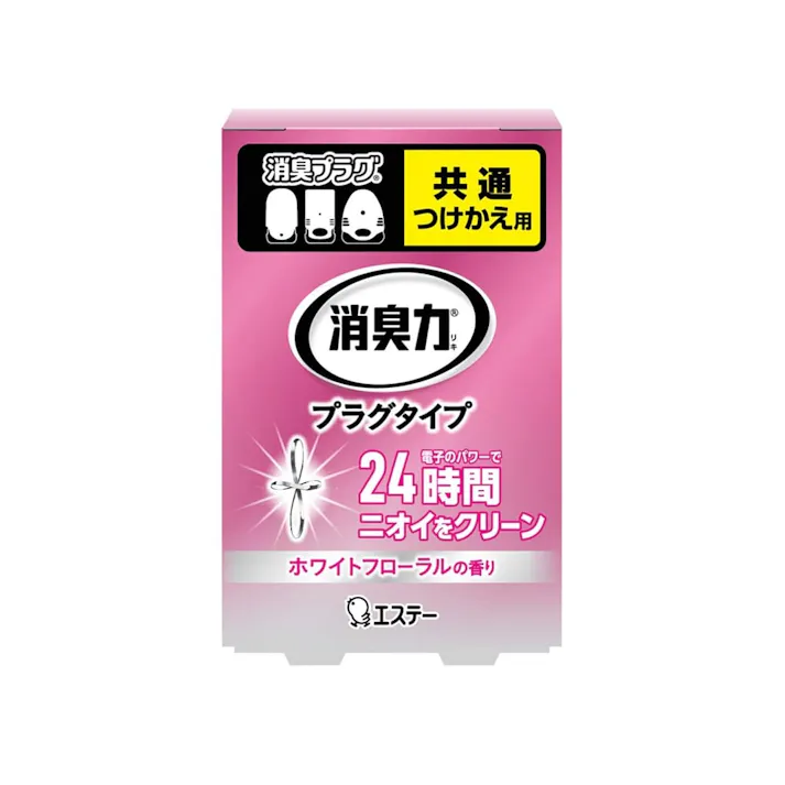 エステー 消臭力 プラグタイプ つけかえ用 ホワイトフローラル