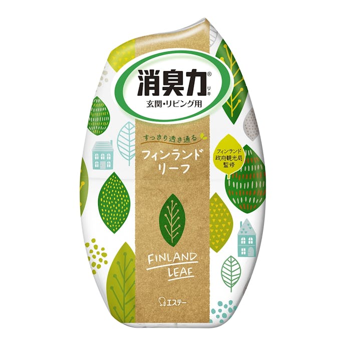 エステー 玄関・リビング用 消臭力 フィンランドリーフ 400ml