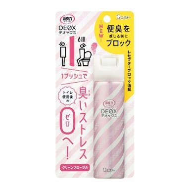 エステー 消臭力 DEOX トイレ用スプレー クリーンフローラル 50ml(販売終了)