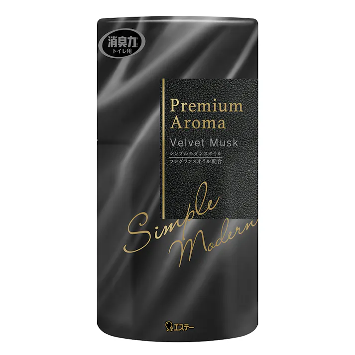 エステー 消臭力 トイレ用 プレミアムアロマ ベルベットムスク 400ml