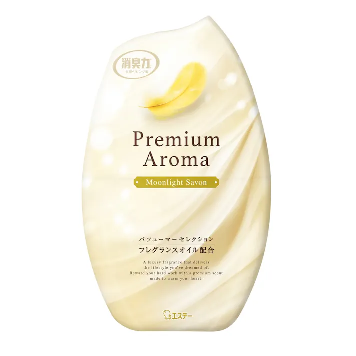 エステー 玄関・リビング用 消臭力 プレミアムアロマ ムーンライトシャボン 400ml