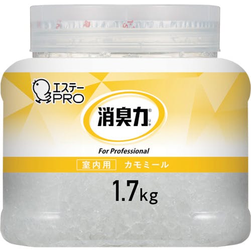 エステー 消臭力 業務用 クラッシュゲル 室内用 本体 1.7kg カモミール ST130382 消臭剤 エステー 消臭力 業務用 クラッシュゲル 室内用 本体 1.7kg カモミール ST130382 消臭剤