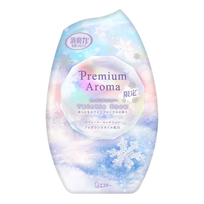お部屋の消臭力 プレミアムアロマ 置き型 トゥインクルスノー 清らかなホワイトフローラルの香り