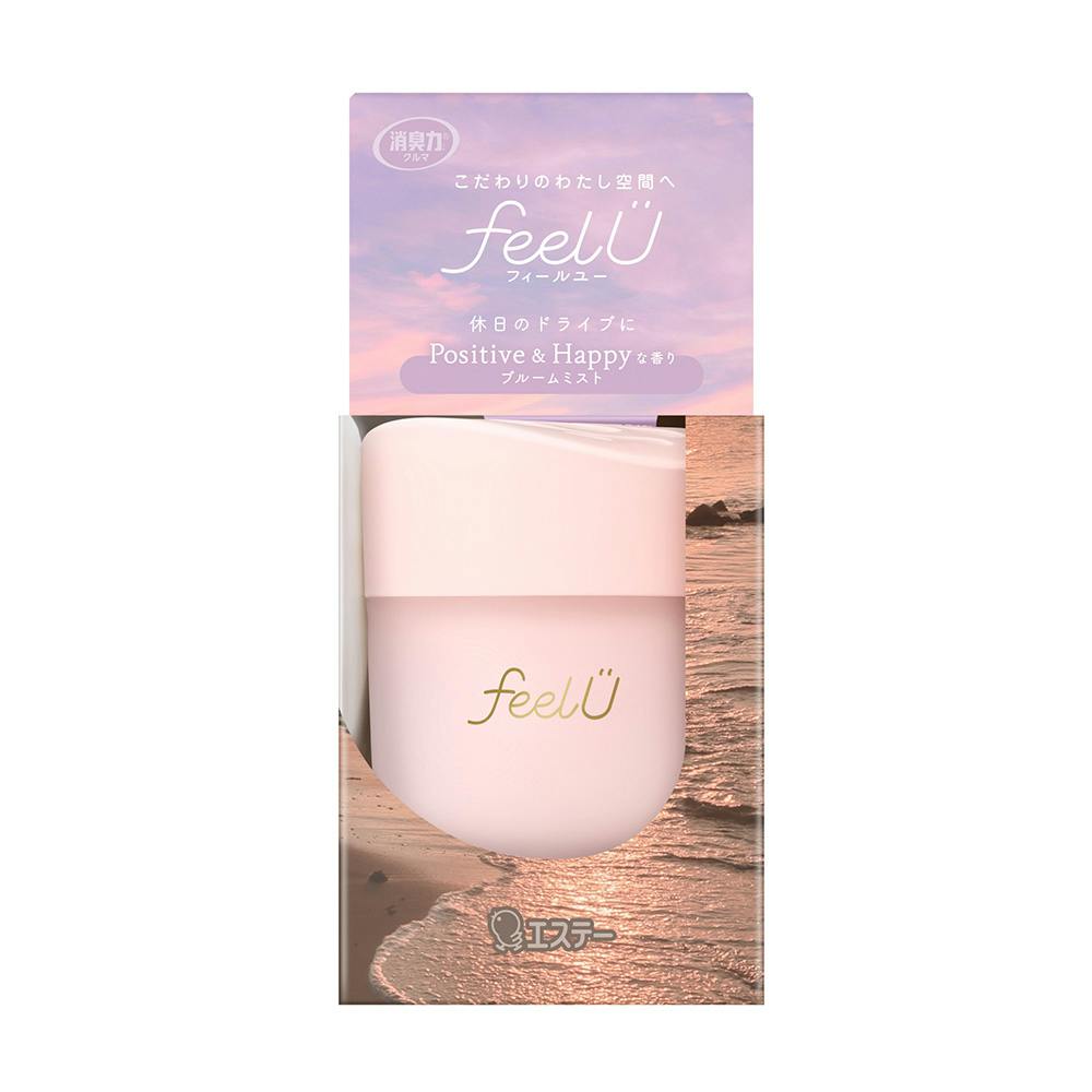 消臭力クルマ用 feel U ゲルタイプ 本体 ブルームミスト