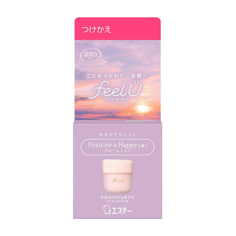 消臭力クルマ用 feel U ゲルタイプ つけかえ ブルームミスト