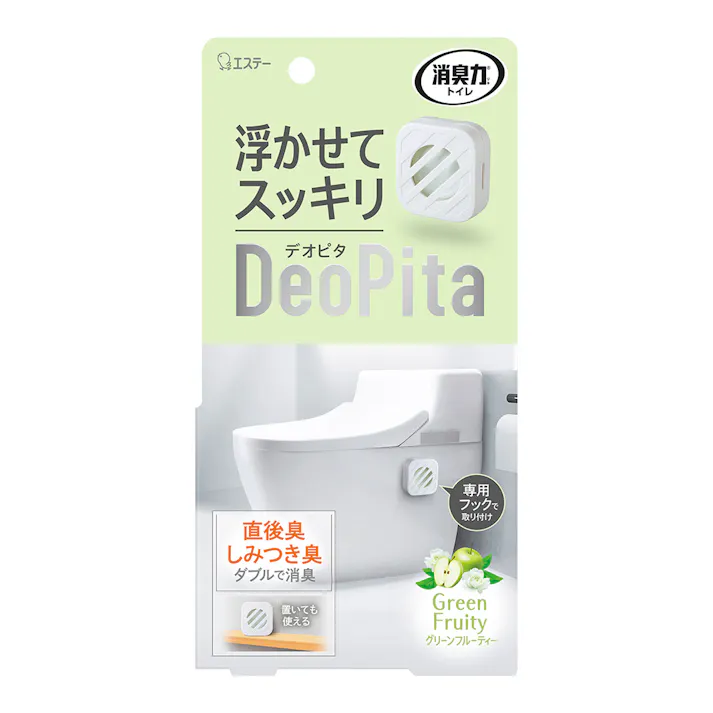 消臭力 デオピタ トイレ用 グリーンフルーティー 本体
