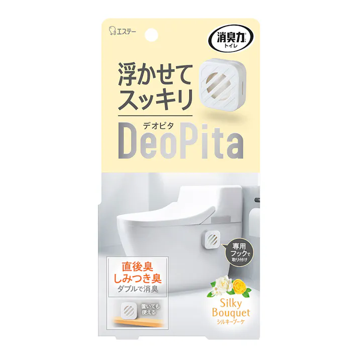 消臭力 デオピタ トイレ用 シルキーブーケ 本体