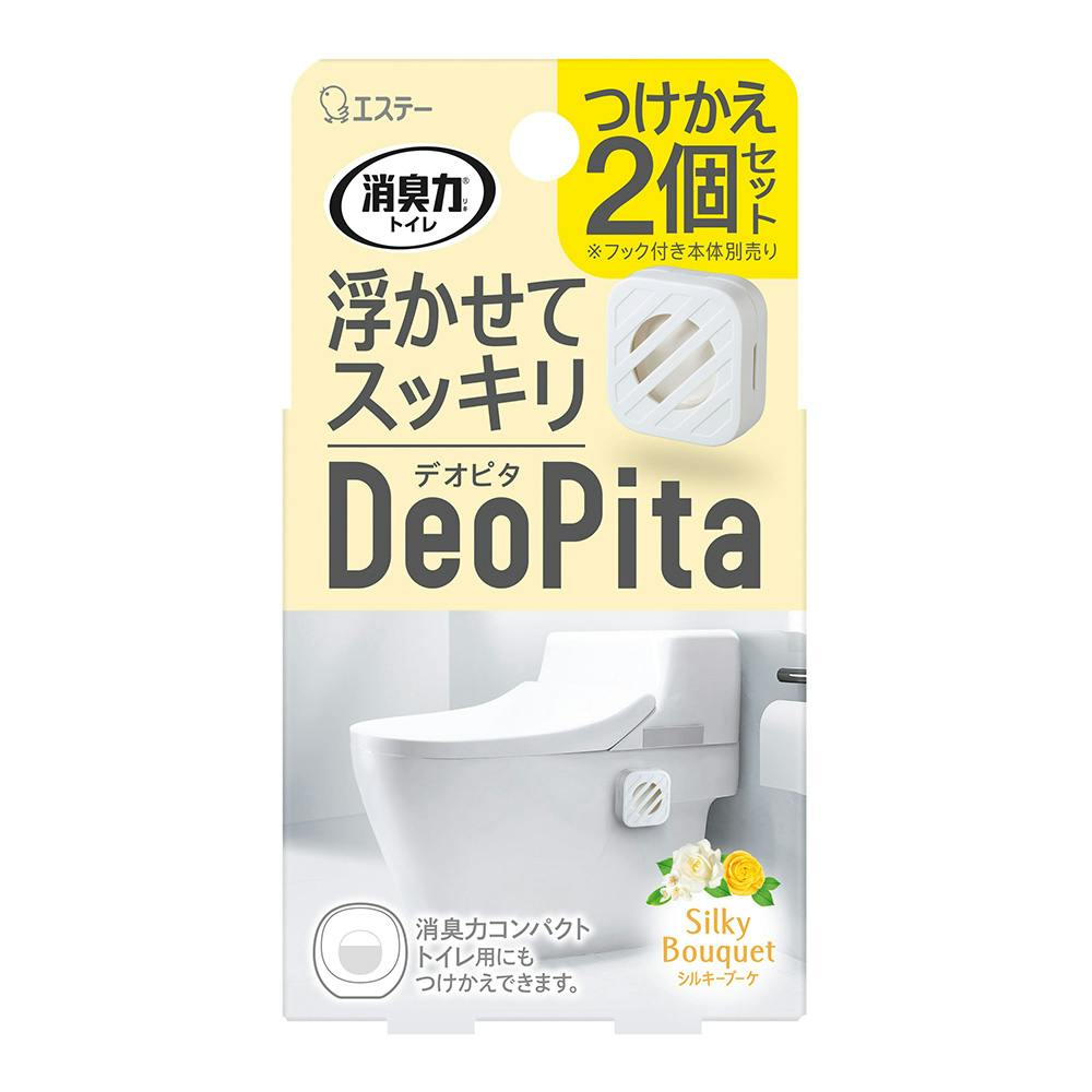 消臭力 デオピタ トイレ用 シルキーブーケ 付替 2個
