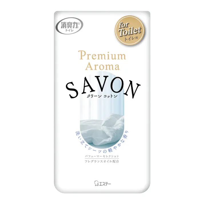 エステー トイレの消臭力 プレミアムアロマ クリーンコットン デザイン