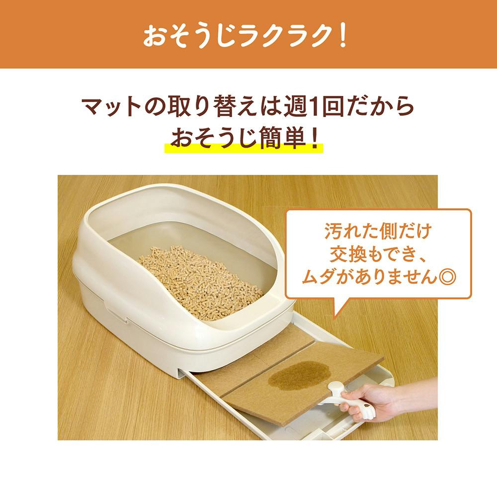 ニャンとも清潔トイレ 脱臭・抗菌マット 6枚 | 猫砂・猫トイレ 通販