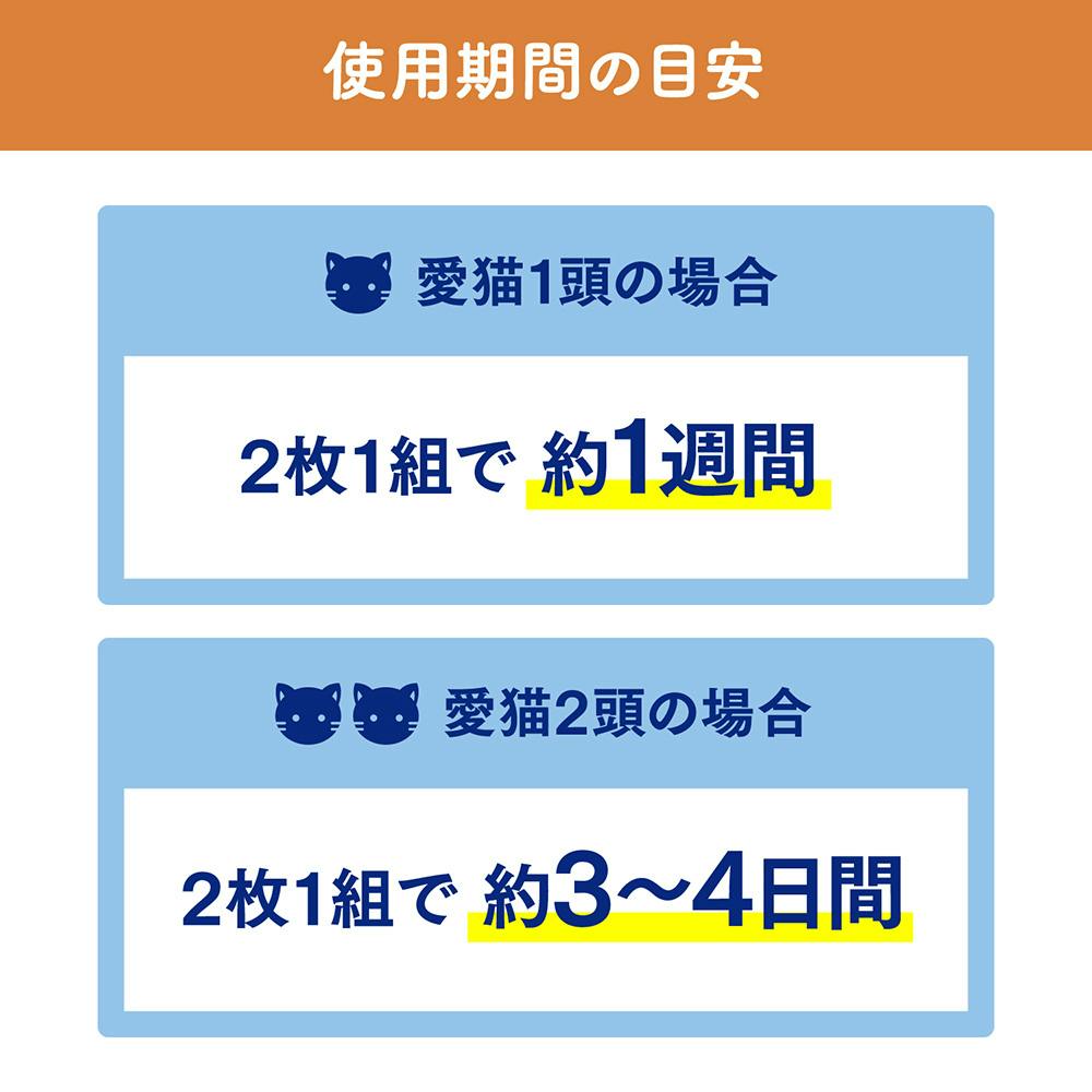 ニャンとも清潔トイレ 脱臭・抗菌マット 6枚 | 猫砂・猫トイレ 通販