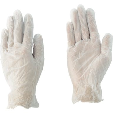【CAINZ-DASH】エステー モデルローブビニール使いきり手袋（粉つき）Ｌ　ＮＯ９３０　１００枚入 NO930L【別送品】