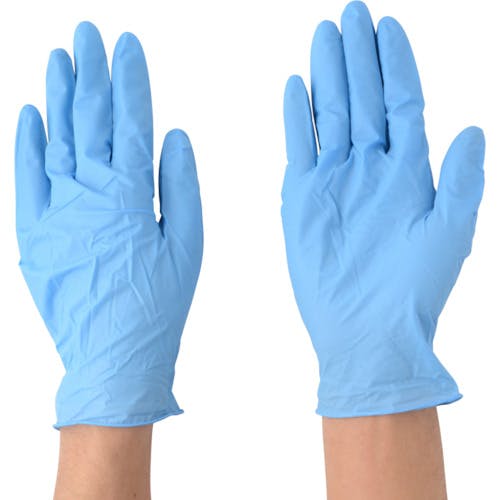 CAINZ-DASH】エステー モデルローブニトリル使いきり手袋（粉つき）Ｌ