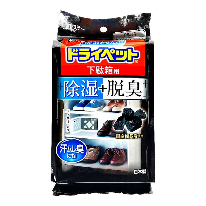エステー 備長炭ドライペット 下駄箱用 1個入り
