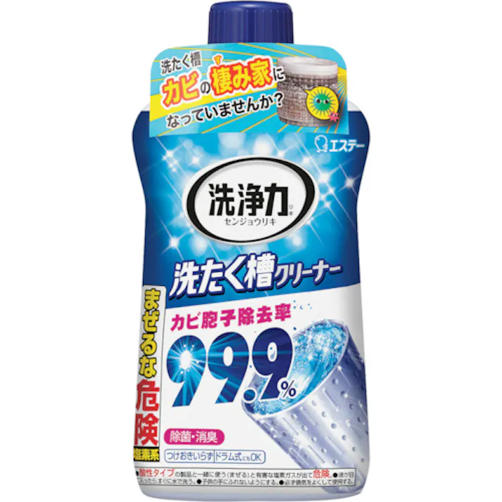 【CAINZ-DASH】エステー 洗浄力 洗たく槽クリーナー 90978【別送品】