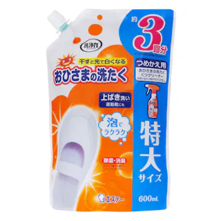 エステー 洗浄力 おひさまの洗たく くつクリーナー 詰替 600ml