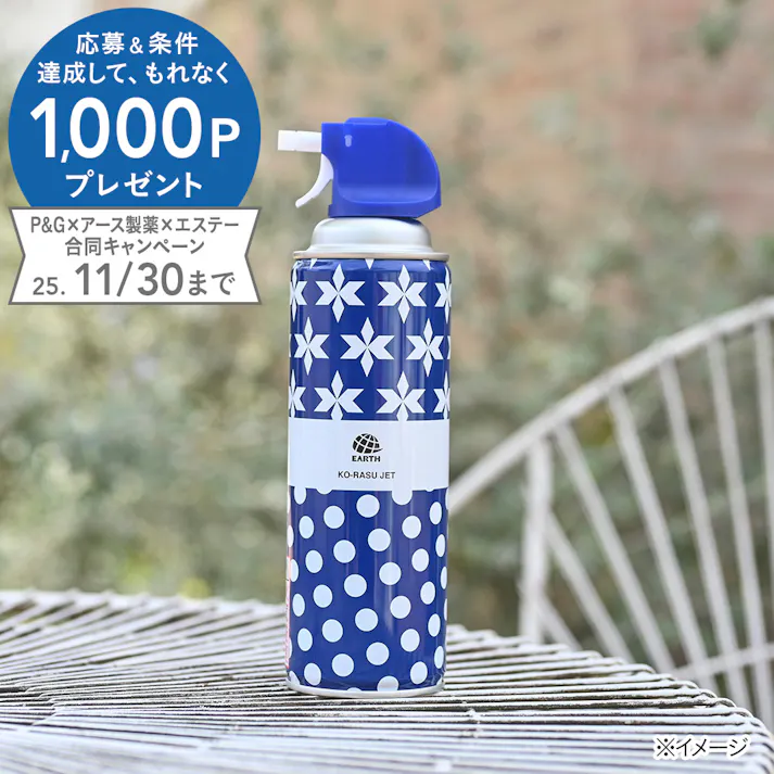 アース製薬 凍らすジェット 冷凍殺虫 デザイン缶 300ml