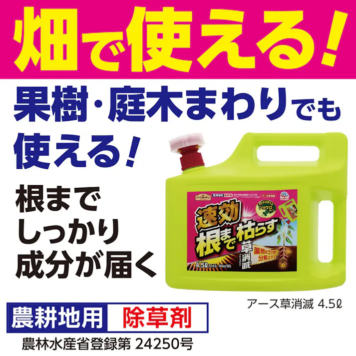 アース 根まで枯らす草消滅 4.5L