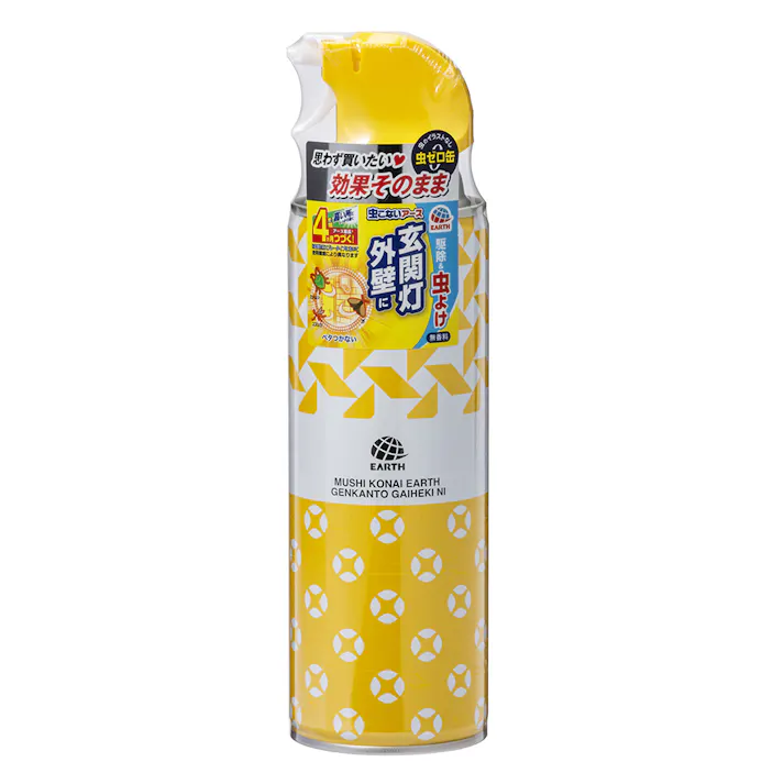 アース製薬 虫こないアース 玄関灯・外壁に デザイン缶 450ml