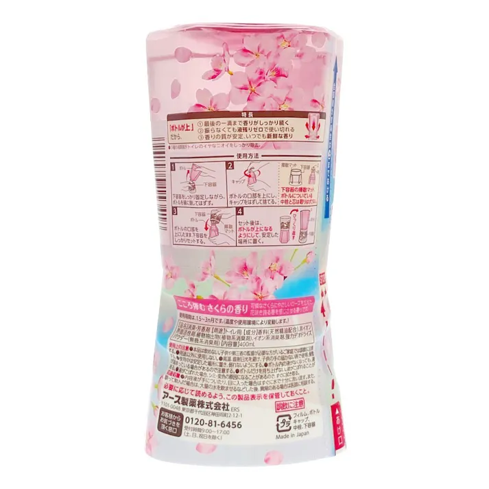 アース トイレのスッキーリ さくらの香り 400ml