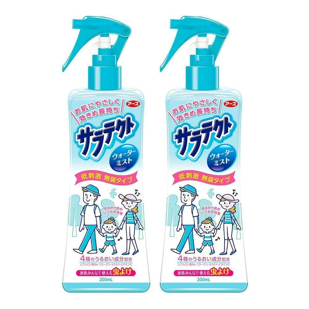 アース製薬 サラテクト ウォーターミスト 200ml×2本(販売終了)