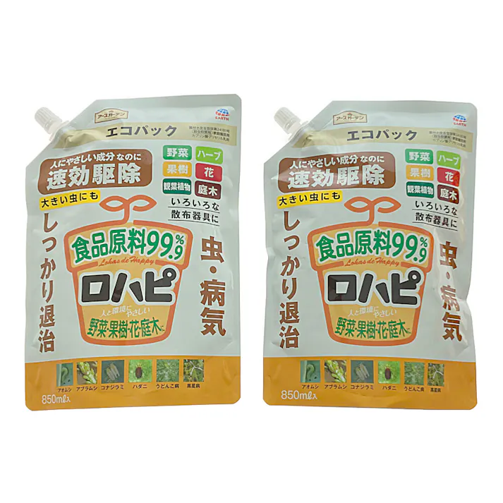 アース ロハピエコパック 850ml 2個入