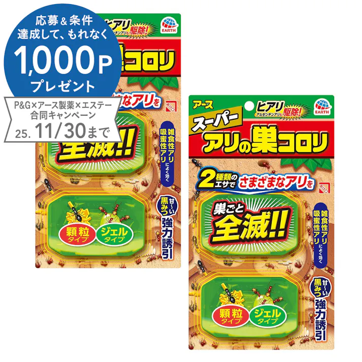 アース製薬 スーパーアリの巣コロリ 2個パック