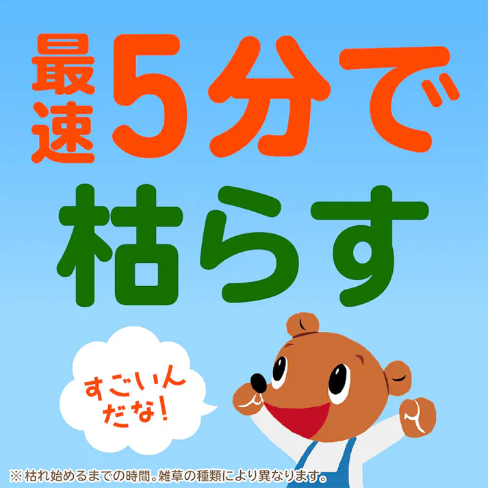 アース みんなにやさしい除草剤 おうちの草コロリ スプレー 1000ml