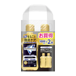 モンダミン プレミアムケア ブラックミント 1000ml×2本