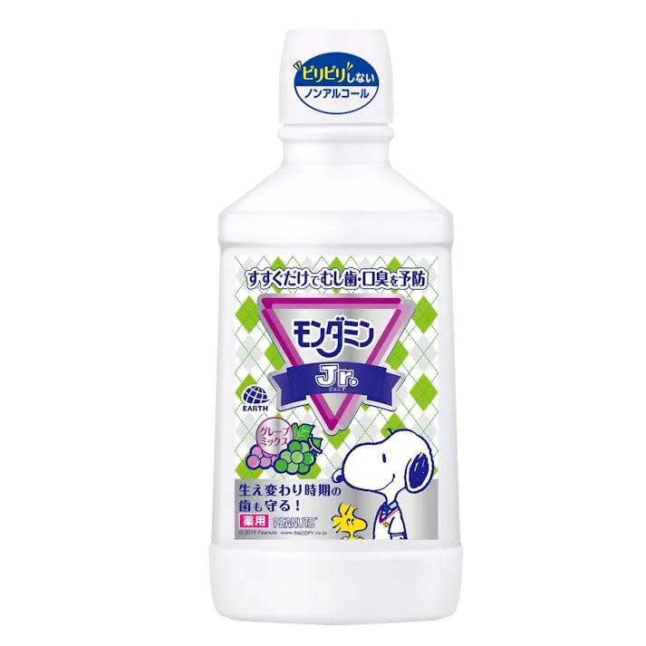 モンダミン Jr. グレープミックス味 600ml