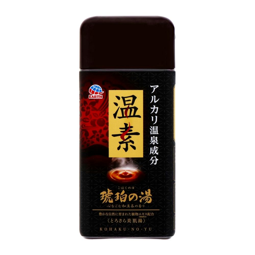 アース製薬 温素 琥珀の湯 600g | ヘルスケア・ビューティー