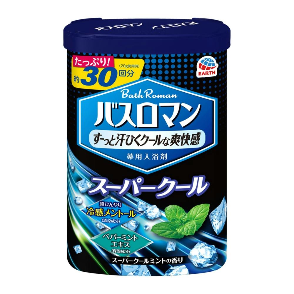 アース製薬 バスロマン スーパークールタイプ 600g(販売終了) | 入浴剤 通販 | ホームセンターのカインズ