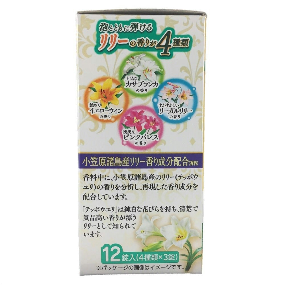 アース製薬 温泡 ONPO さっぱり炭酸湯 こだわりリリー 12錠入｜ホームセンター通販【カインズ】