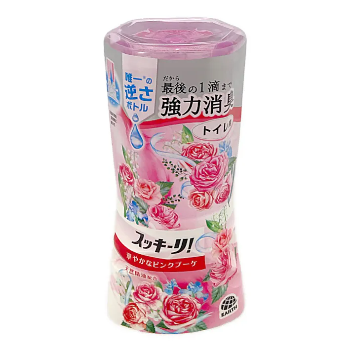 トイレのスッキーリ! 華やかなピンクブーケ 400ml