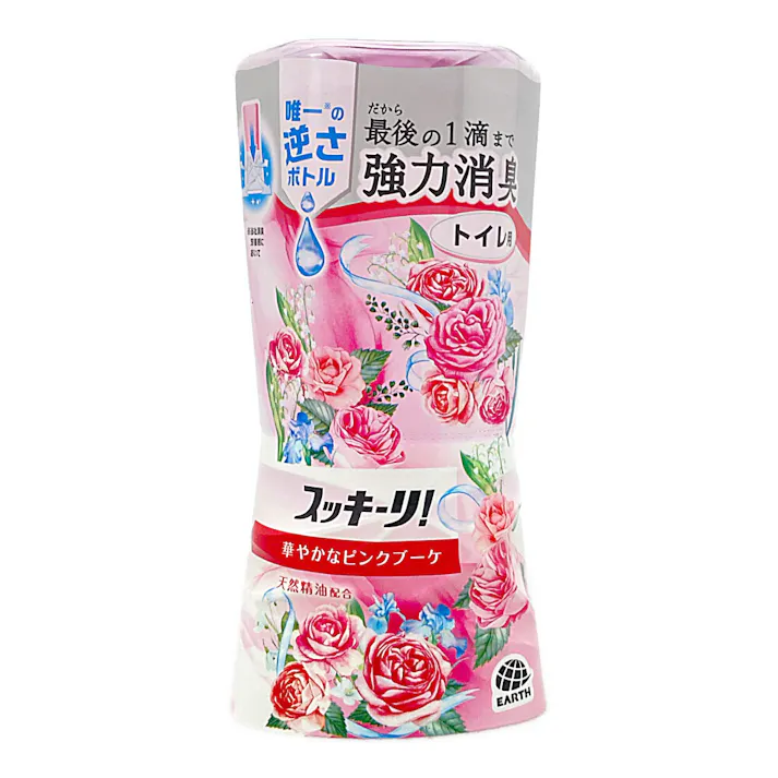 トイレのスッキーリ! 華やかなピンクブーケ 400ml