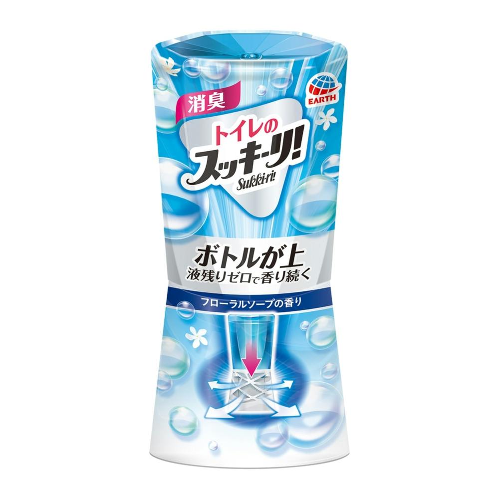 アース製薬 トイレのスッキーリ! フローラルソープの香り 400ml | 芳香