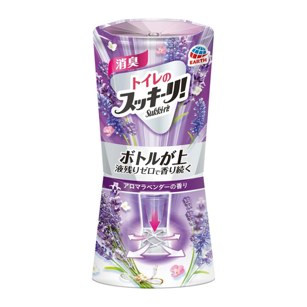 アース製薬 トイレのスッキーリ! アロマラベンダーの香り 400ml | 芳香