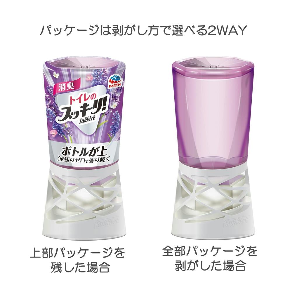 アース製薬 トイレのスッキーリ! アロマラベンダーの香り 400ml | 芳香