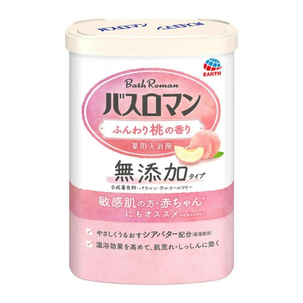 アース製薬 バスロマン 無添加タイプ ふんわり柚子の香り 600g