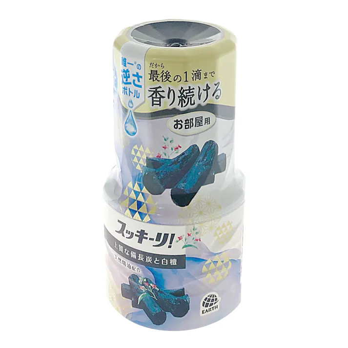 アース製薬 お部屋のスッキーリ! 備長炭と白檀の上質な香り 400ml