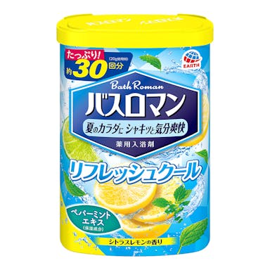 アース製薬 バスロマン リフレッシュクール 600g(販売終了)