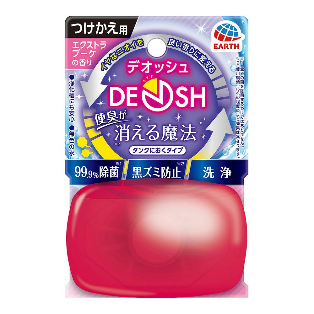 アース製薬 デオッシュ タンクにおくタイプ エクストラブーケの香り 付替 65ml