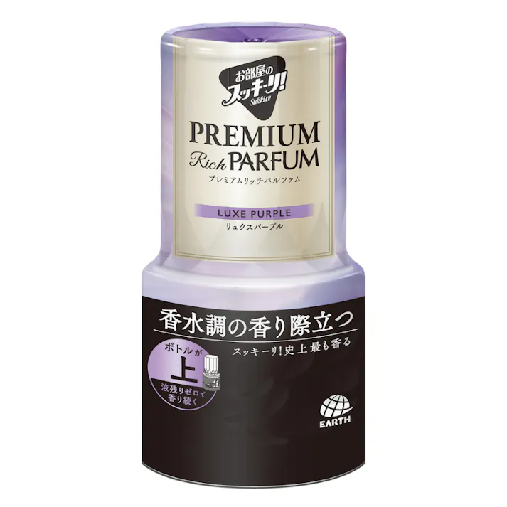 アース製薬 お部屋のスッキーリ! プレミアムリッチパルファム リュクスパープル 400ml