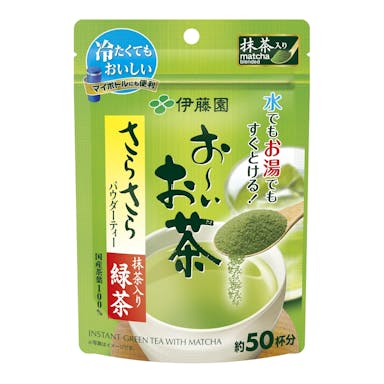 伊藤園 お～いお茶 さらさら抹茶入り緑茶 40g