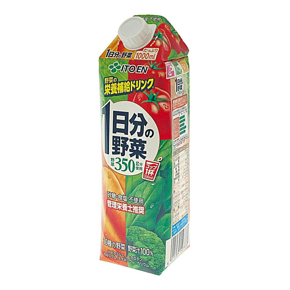 【ケース販売】1日分の野菜 1000ml×6本